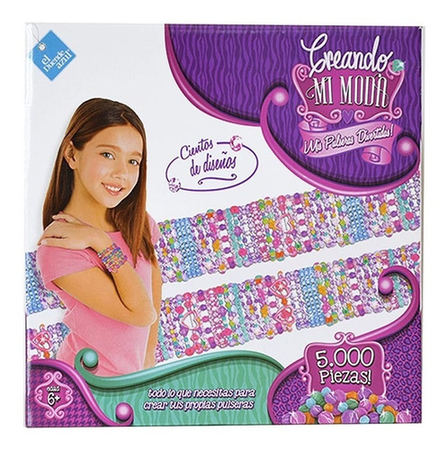 Imagen 1 de 6 de Mis Pulseras Divertidas Para Armar Creando Mi Moda