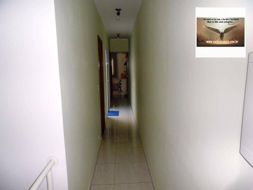 Imagem 14 de 18 de Sobrado Com 03 Dormitórios ( 1 Suíte ) 02 Vagas De Garagem , Espaço Gourmet Residencial À Venda, Vila Lucinda, Santo André. - So0063