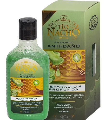 Shampoo Tio Nacho Aloe Vera 200 Ml