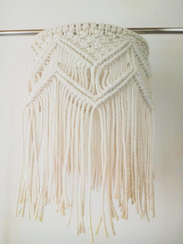 Lámpara De Macrame. Still_macrame