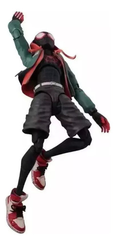 Para Boneca Móvel New Frontier Spider Man Miles Morales