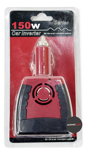 Inverson De Corriente Para Auto De 12v/220 150w