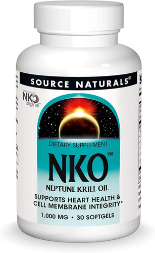 Aceite Krill 30cap Source Natur - Unidad a $7197