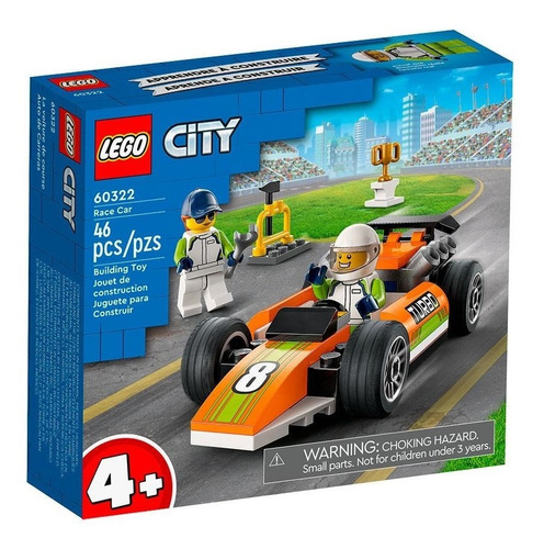 Coche De Carreras - Lego 60322 - Lego City Race Car 