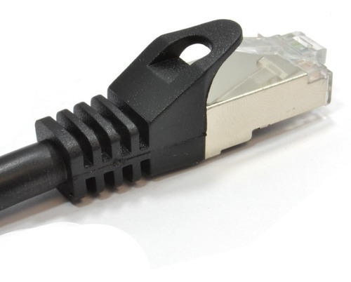 Imagen 4 de 6 de Cable De Red Cat8 Sstp Blindado 1 Mts Patch Cord Prosoft