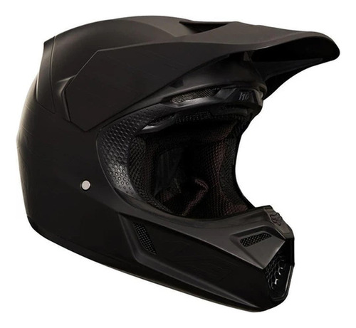 Casco Fox V3 Matte Carbon Fluid Cross Enduro Atv Marelli