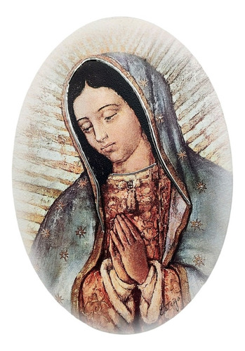 Retablo Virgen De Guadalupe Detalles Plata