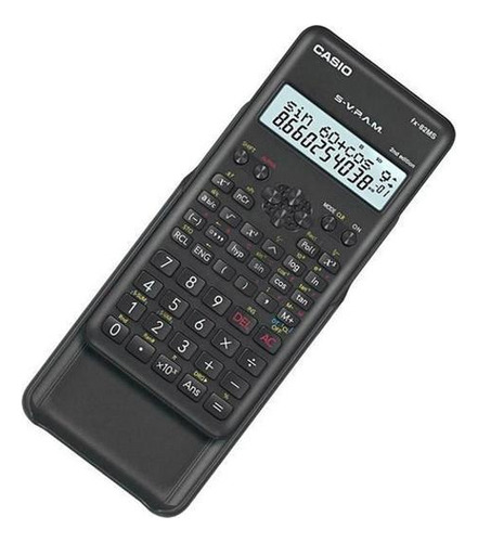 Calculadora científica Casio FX-82ms, 240 funciones, color negro