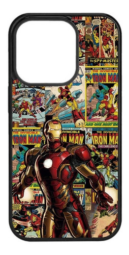 Case Funda Protector Iron Man Marvel iPhone 14 Pro