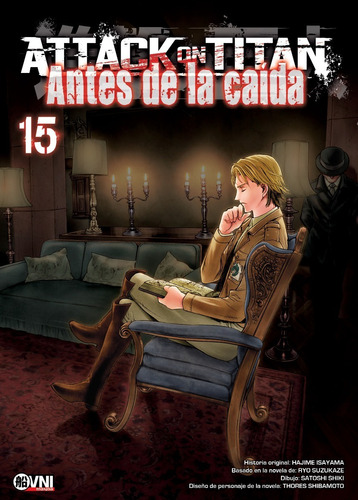 Manga, Kodansha, Attack On Titan: Antes De La Caída Vol. 15