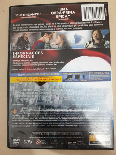 Dvd O Homem De Aço (Usado)