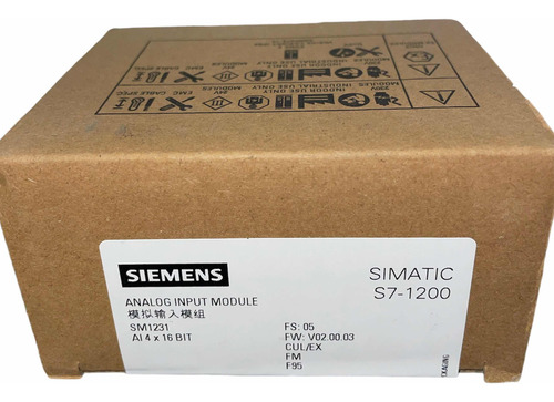 Siemens 6es7231-5nd32-0xb0 Simatic S71200 Modulo Análogico