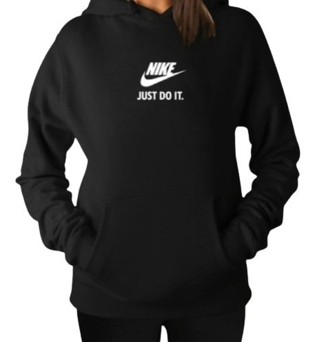 Sueteres Corte De Dama Niñas Estampado Nike Just Do It 