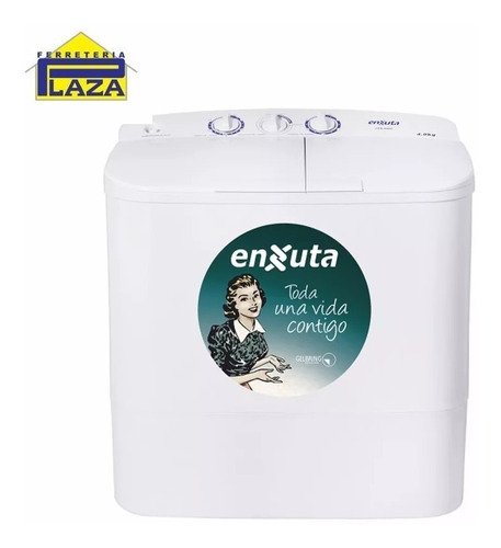 Lavarropas Enxuta Carga Superior 4.5 Kg Semiaut. Leb4000