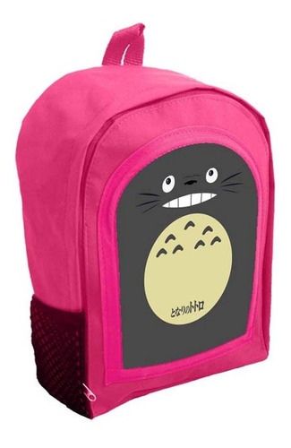 Mochila Infantil Rosa Nena Nene Totoro Anime Tt31