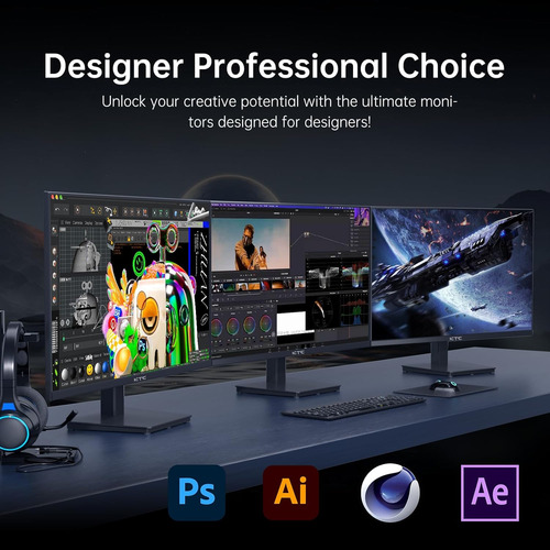 27 Inch 4k Uhd(3840 * 2160) Computer Monitor - Ips Monito...