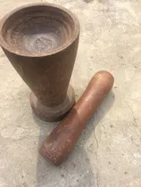 Comprar Mortero En Madera Pesada 24 Cm De Alto