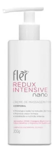 Creme Firmador Corporal Fler Redux Intensive Nano 200g