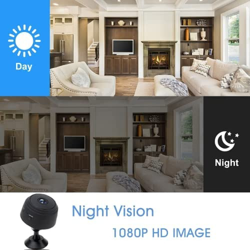Camara Espia Wifi 1080p Camara De Seguridad Para El Hogar Mi