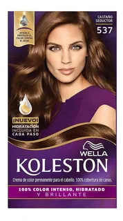 Wella Koleston Tinte En Crema 537 Castaño Seductor