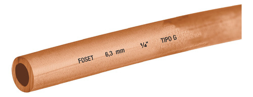 Tubo Flexible Cobre 1/4´ X 15m Gas Aire Comprimido 48155