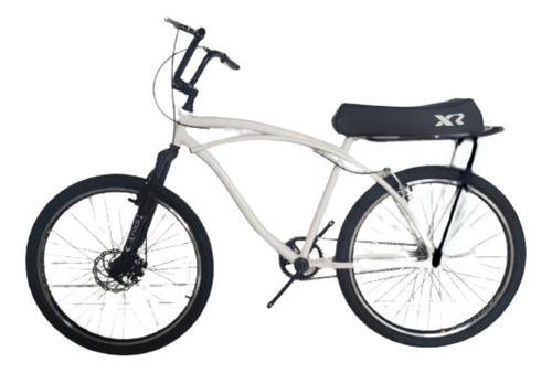 Bicicleta Para Colocar Kit Motor Quadro Caiçara Beach 26 Cor Branco Tamanho Do Quadro 17