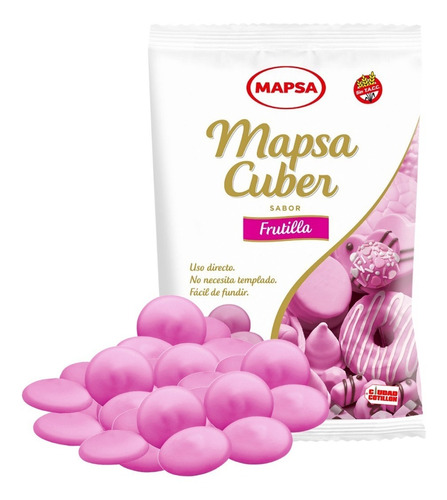 Chocolate Mapsa Frutilla Huevos Pascua  Sin Tacc 500g - Cc