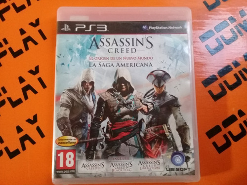 Assassins Creed Americas Ps3 Zona 2 Físico Envíos Dom Play