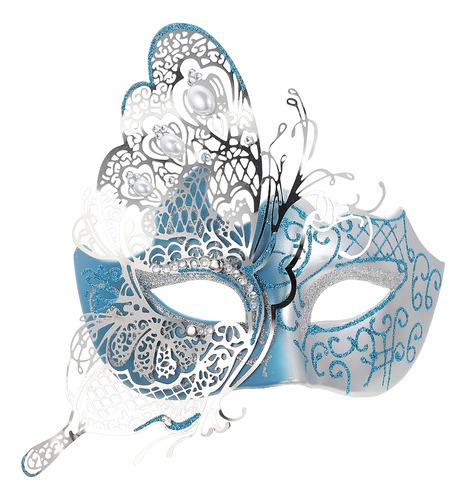 Máscara De Disfraces De Halloween Con Forma De Mariposa Y Di