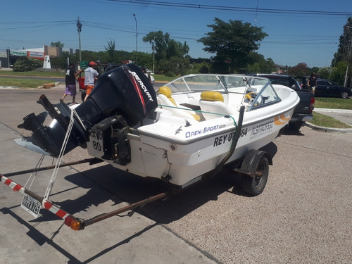 Imagen 7 de 17 de Lancha Open Sport Albatros 530 Con Mércury 90hp