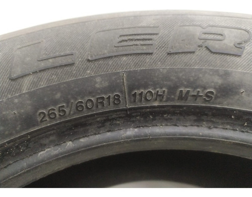 Pneu Bridgestone Dueler 265/60r18 Detalhe Dot 4616 (Usado)