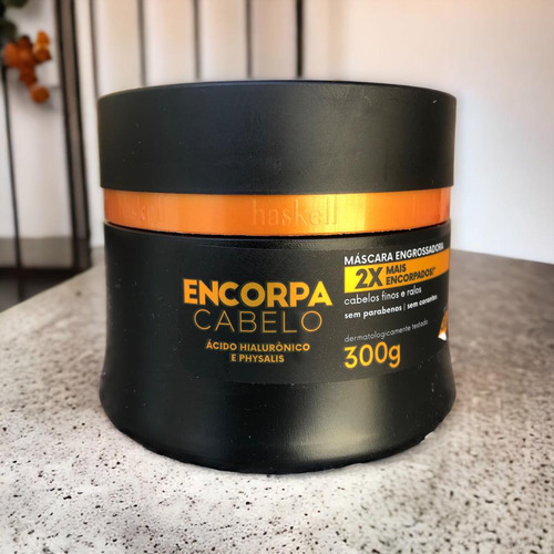Mascara Haskell Encorpa Cabelo Engrossar Fios 300 Ml