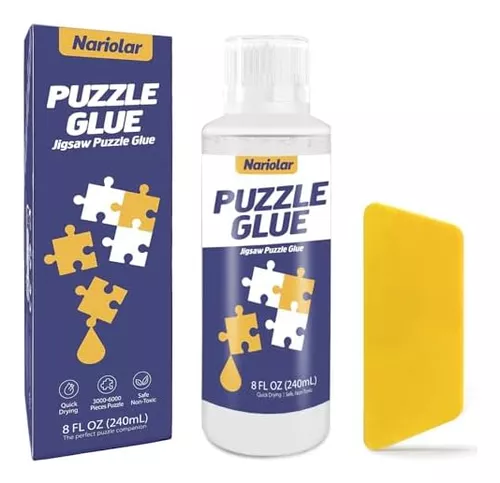 Nariolar Puzzle Glue Clear 8 Oz (240ml) Con Pegamento Para R