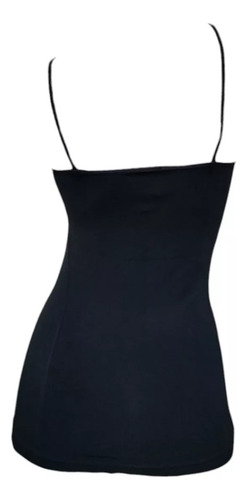 Set 4 Blusas Basicas Lycra Tirantes Dama Unitalla Casual Top