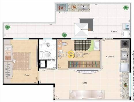 Imagem 9 de 9 de Apartamento Novo Itaquera - Ap1169