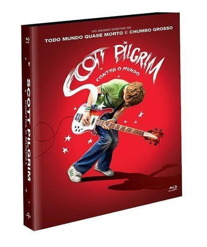 Blu-ray Scott Pilgrim Contra O Mundo - Edição Br Com Luva