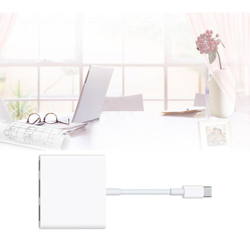 Adaptador Multiporta Usb C Digital Av Para Apple