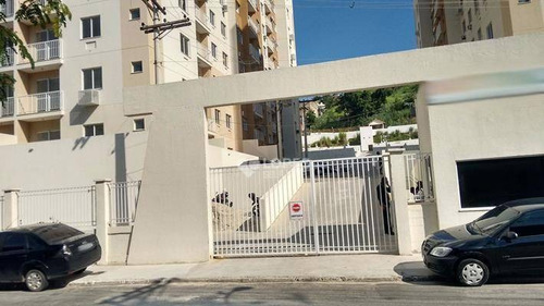 Apartamento Com Varanda, Sol Da Manhã, 2 Dormitórios, Armários À Venda, 58 M² Por R$ 210.000 - Centro - São Gonçalo/rj - Ap46381
