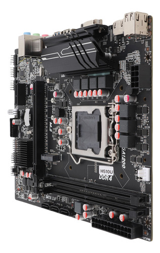 Placa Madre M.2 H510 Para Memoria Ddr4 Dual De 64 Gb De 10 A