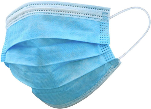 Imagen 2 de 7 de Barbijo Descartable Tapa Boca Maxima Proteccion Caja X 100un