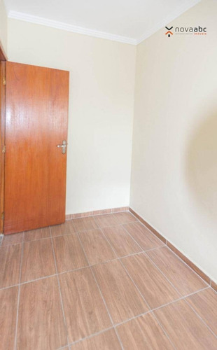 Apartamento Com 2 Dormitórios À Venda, 49 M² Por R$ 260.000,00 - Vila Camilópolis - Santo André/sp - Ap0968