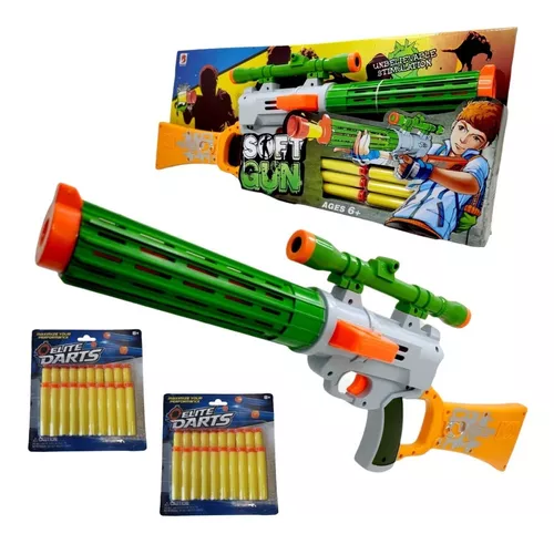 Armas Automáticas De Brinquedo Para Nerf Metralhadora Automática