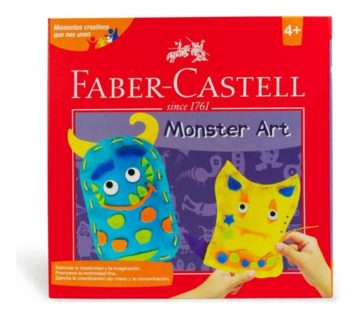  Set Creativo Faber Castell Monster Art