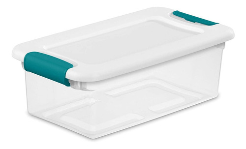 Sterilite Transparente Caja Cierre Tapa 12 Piezas Apilables