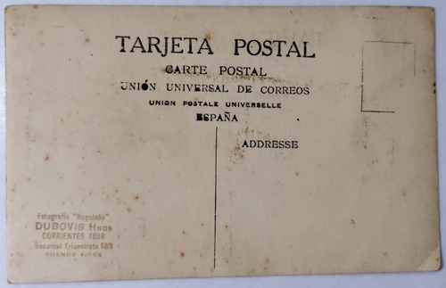 Foto De Soldado Argentino Con Gorro Tipo Prusiano (Usado)