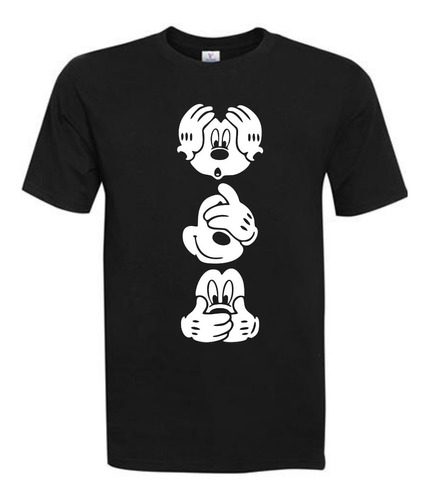 Polera Niño - Mickey Mouse - Hear See Speak No Evil 01