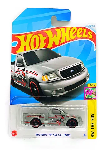 99 Ford F-150 Svt Lightning Hot Wheels Escala 1:64