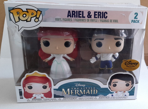 Funko Pop Ariel Y Eric (Usado)