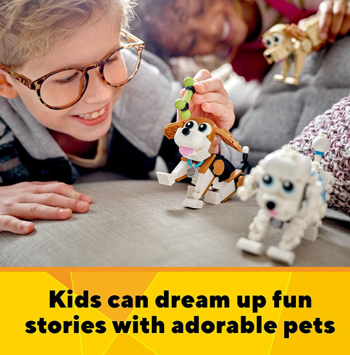 Lego Creator Perros Adorables, Perritos Armables