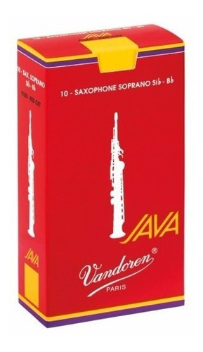 Cañas Sax Soprano 2 Vandoren Java Filed Sr302r(10) 